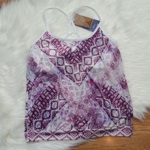 Prana Meadow top in orchid burst (374)